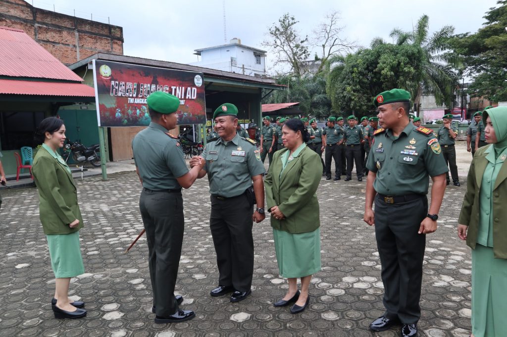 Pesan Dandim 0416 Bute Kepada Anggota MPP Sekaligus yang Sertijab