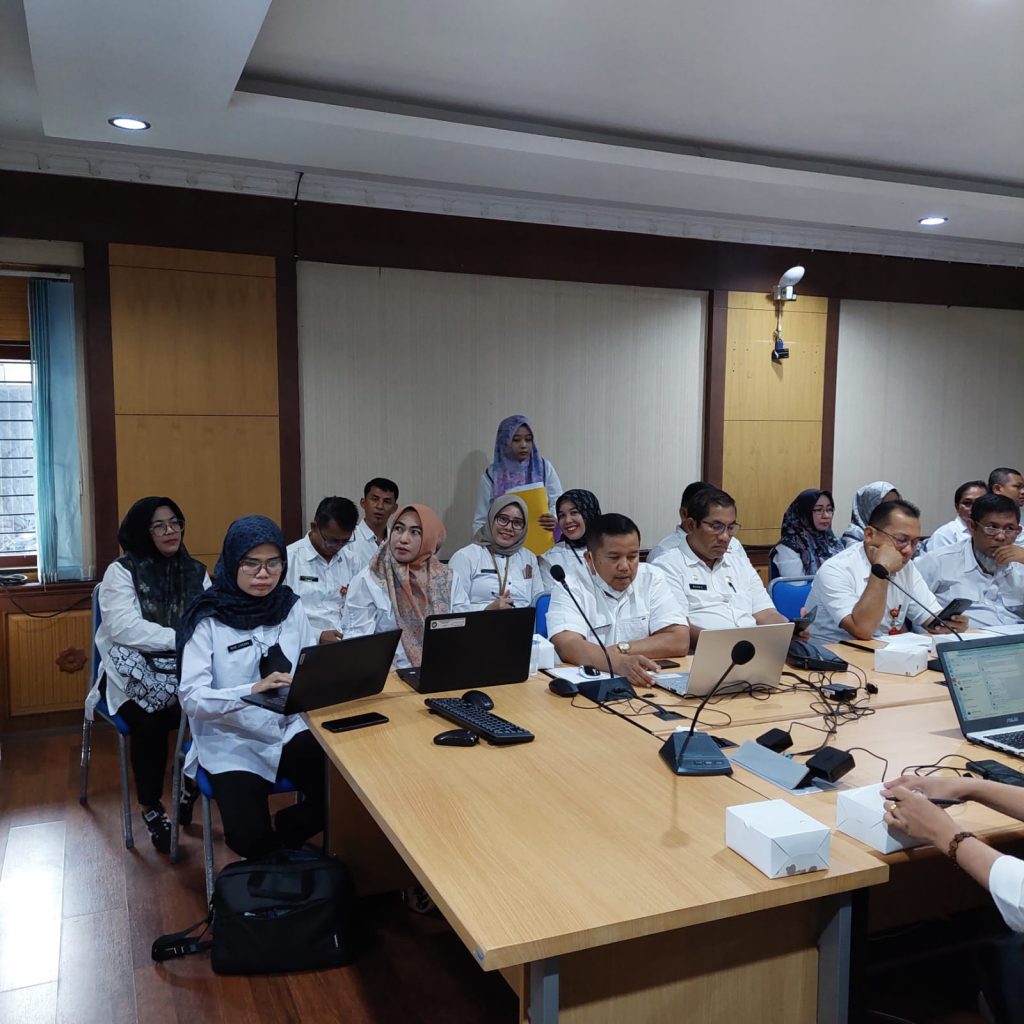 TPPS Bungo Sampaikan Persentase Percepatan Penurunan Stunting di BAPPEDA Provinsi Jambi