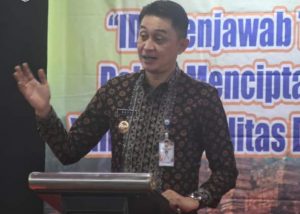 Hadiri Pelantikan IDI, Pj Bupati Mari Bersinergi Membangun Daerah