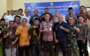 Audiensi dengan Forkopincam, Ini Bentuk Keseriusan Pemerintah Muaro Jambi