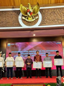 Pj Bupati Muaro Jambi Hadiri Syukuran selesainya Evakuasi Kapolda Jambi