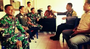 Babinsa Ardi dan BKTM Dadan, Marhaban Ya Ramadhan