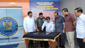 Gubernur Al Haris Resmikan Gedung BNN Provinsi Jambi