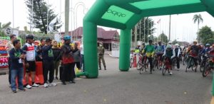 Al Haris Lepas Fun Bike Gowes to Gambut