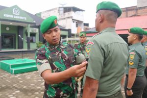 Pimpin Korps Raport Naik Pangkat, Ini Pesan Dandim Bute Pada Prajurit