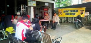 Warga Bedaro Rampak Curhat ke Polisi, Jelang Lebaran Kriminalitas Meningkat