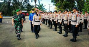Ops Ketupat Dimulai 18 April – 1 Mei 2023, Polres Tebo Gelar Apel Pasukan