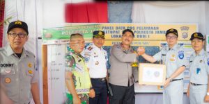 Kepala Jasa Raharja Jambi Pantau Arus Mudik dan Kunjungi Pos Lebaran