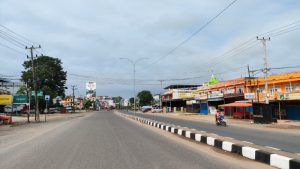 Kota Muara Bungo Sepi Lebaran Pertama Idul Fitri 1444 Hijriah