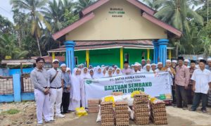 Penghujung Ramadhan, PT SKU Salurkan CSR kepada Panti Jompo Werdha Bedaro