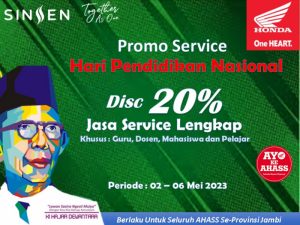 Sinsen Berikan Promo Khusus Tenaga Pendidik dan Pelajar