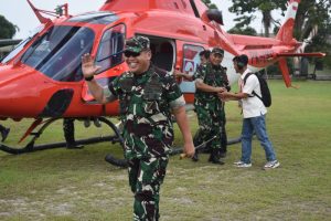 Cegah Karhutla Pangdam II/Sriwijaya Patroli Lewat Udara dan Cek Kesiapan Posko di TN Berbak