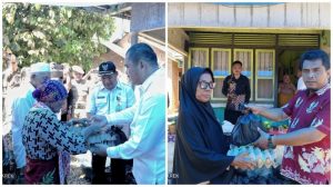 Bupati Bungo Serahkan Bantuan Daerah Rawan Pangan Prioritas II di Dusun Lubuk Kayu Aro