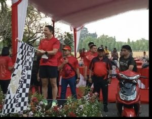 Dandim Klungkung dan Kapolres Meriahkan Fun Run 10K