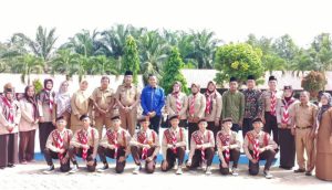 Lepas Kontingen LT V SMPN 2, Wabup Bungo : Jaga Nama Baik Sekolah dan Daerah