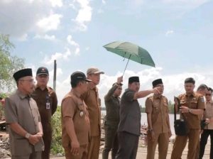 Mendengar Kabar Longsor dari Masyarakat, Bupati Bersama Tinjau Lokasi