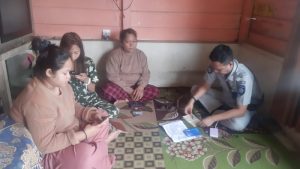 Jemput Bola Korban Laka di Desa Koto Boyo, Sembari Berikan Santunan Kepada Ahli Waris di Kota Jambi