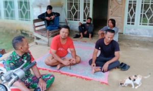 Sepi Ing Pamrih Rame Ing Gawe, Serma Suraji Ajak Warga Goro Bangun Desa
