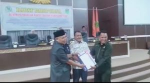DPRD Tebo Gelar Rapurna, Ranperda Pelaksanaan APBD 2022