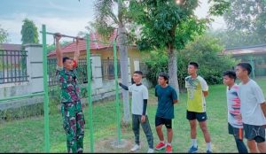 Serda Edi Koramil 07 Rimbo Bujang Motivasi Pemuda Ingin Jadi TNI