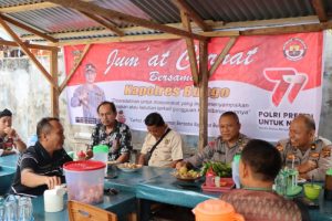Polres Bungo “Jumat Curhat ” di Pasir Putih Warga Keluhkan Ini