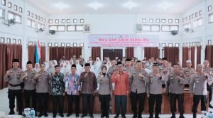 Kapolres Tebo Buka Doa Bersama Lintas Agama