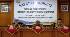 Pemkab Muaro Jambi Melalui BPKAD Gelar Rakor Penataan Aset Daerah