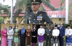 Pemkab Bungo Gelar Upacara Harlah Pancasila, Begini Amanat Letkol Inf Evid