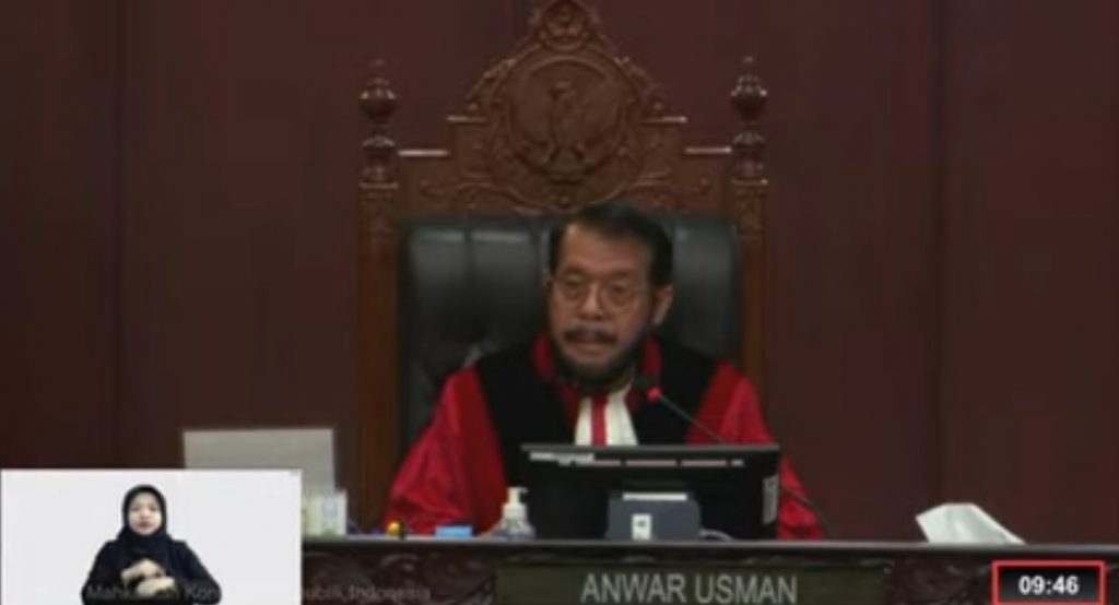 MK Tolak Gugatan Sistem Pemilu, Tetap Coblos Caleg