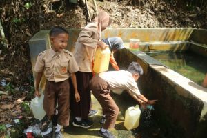 Sasaran TMMD Ke-117, Permudah Anak Sekolah Mendapatkan Air Bersih