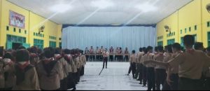 Saka Bhayangkara Gelar Sosialisasi di SMAN 2 Tebo