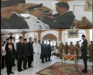 Pejabat Bupati Bachyuni Lantik 9 Pejabat Eslon lll Dan IV