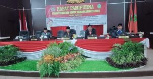 DPRD Tebo Gelar Rapurna, Dengar Pidato Presiden Joko Wedodo