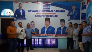 Bursah Zarnubi, Caleg DPR RI Dapil Jambi Sambangi Demokrat Bungo