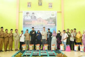 Pemkab Muaro Jambi Salurkan Bansos Di Kecamatan Bahar