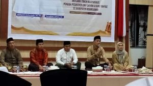 Pejabat Bupati Muaro Sambut Kehadiran Para Pimpinan Ponpes