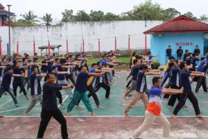 Jaga Kebugaran Tubuh, BNK Bungo Senam Sehat Bersama Warga Binaan