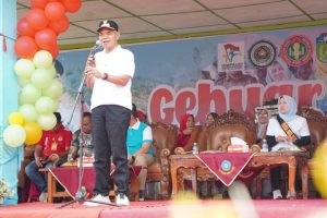 Dampingi Ketua PKK, Aspan Hadiri Gebyar PAUD