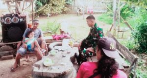 Babinsa Rilan: Pilihan Boleh Beda, Persatuan Kesatuan Tetap Utuh