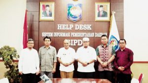 Pj Bupati Tebo Bersama OPD Sambangi Kemendagri