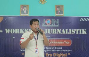 Ketua JOIN, Zakaria : Uji Kompetensi Wartawan Perlu Untuk Membangun Pers di Bungo