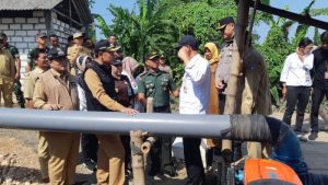 Letkol Arm Wira Petakan Wilayah Rawan dan Sistem Irigasi