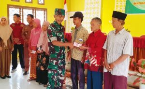 Kawal Pembagian BLT, Peltu Mariyanto : Manfaatkanlah Bantuan Kebutuhan Pokok