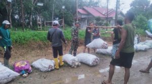 Sambangi Kelompok Getah, Ini Pesan Babinsa Serda Supriyanto