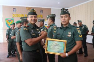 Terima dan Lepas Prajurit Kodim, Letkol Arief: Segera Beradaptasi