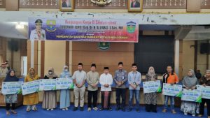 Bersama Gubernur, BPJamsostek Cabang Sungai Penuh Serahkan Santunan Jaminan Kematian JKM Program BKBK