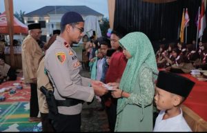 Saka Bhayangkara Ranting Polsek Rimbo Bujang, Bukber dan Santuni Anak Yatim