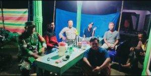 Tak Ada Gading Yang Tak Retak, Serma Sutiyono Halal Bihalal dengan Warga