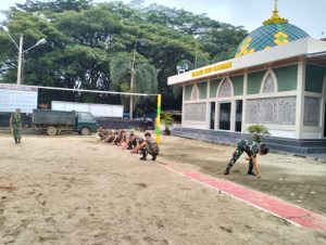 Kodim 0416/Bute Melaksanakan Jumat Bersih