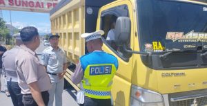 Jasa Raharja, Samsat dan Satlantas Polres Kerinci Gelar Razia